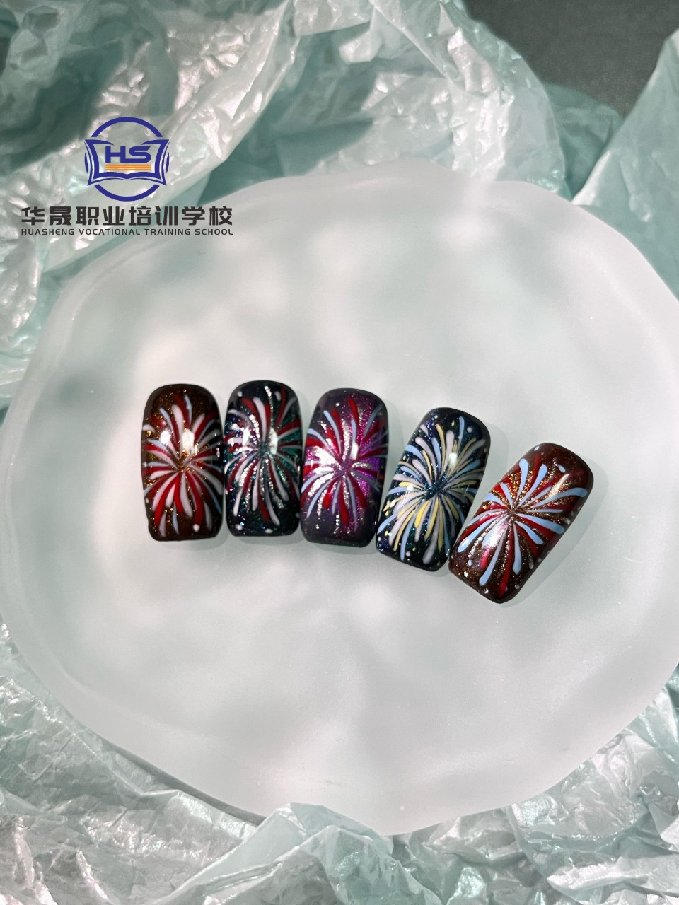 学生美甲作品